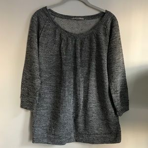 NWOT Gap 3/4 Sleeve French Terry Top